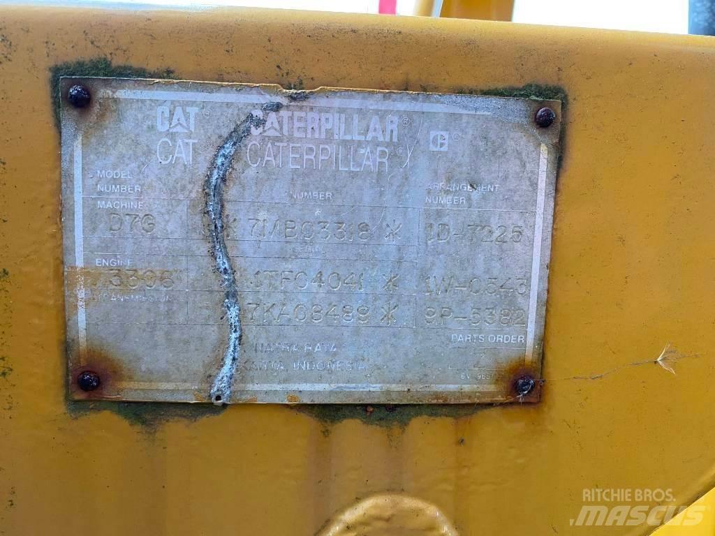 CAT D 7 G Pásové dozery