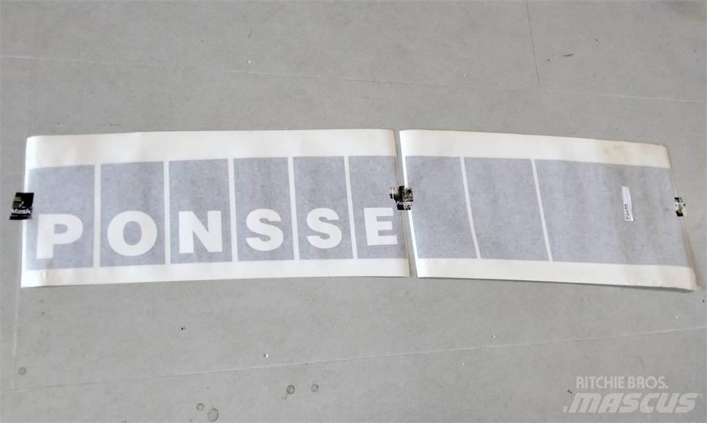 Ponsse P21053 Podvozky a zavěšení kol