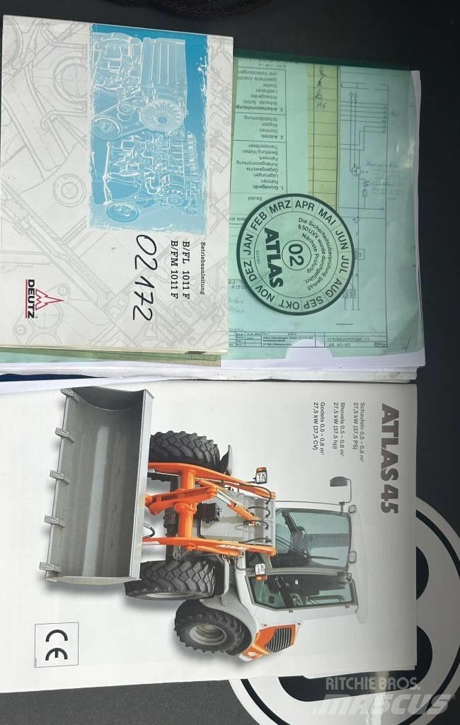 Atlas 45 Kolové nakladače