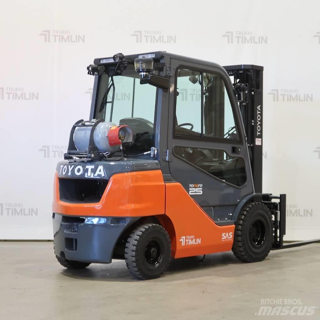 Toyota 02-8FGF25 LPG vozíky