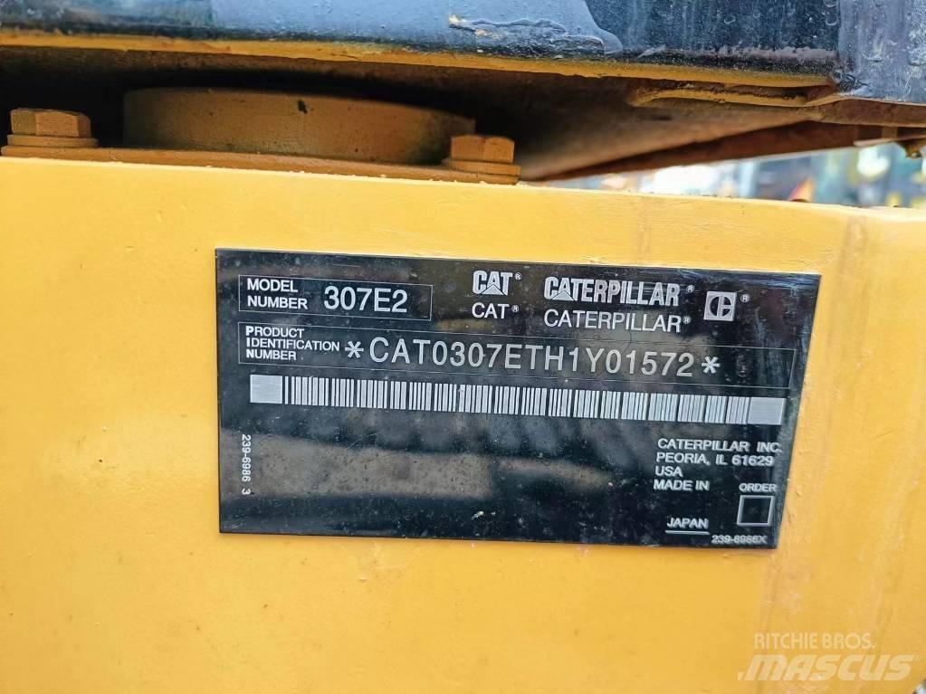CAT 307 Pásová rýpadla