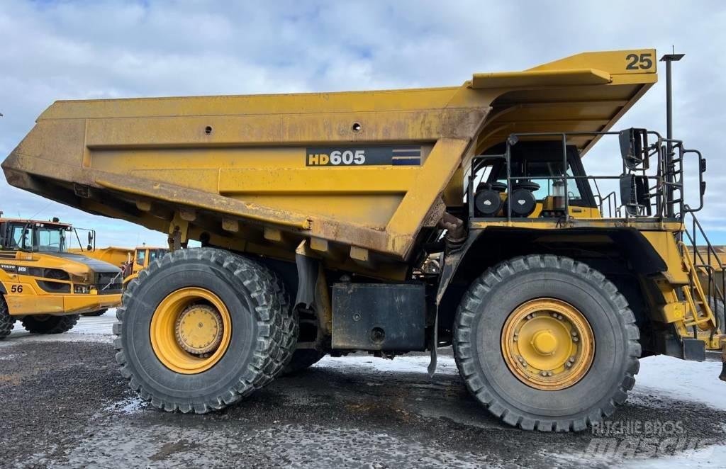 Komatsu 605-7 Pevné dempry