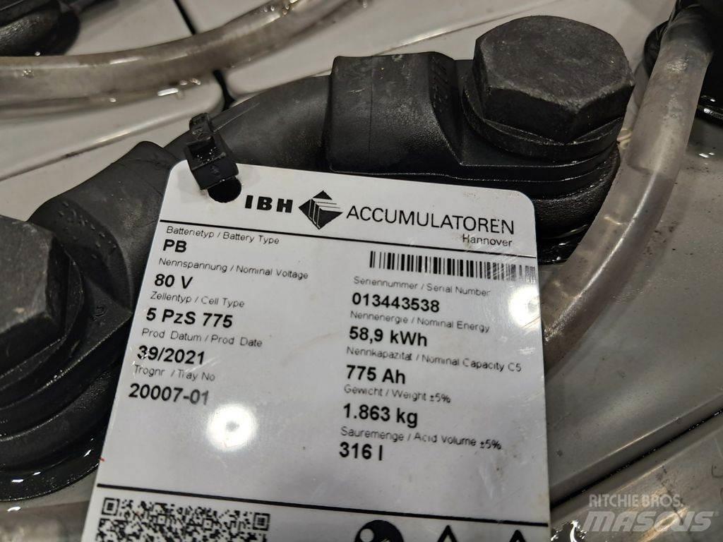  Batterij 80V 775Ah Baterie