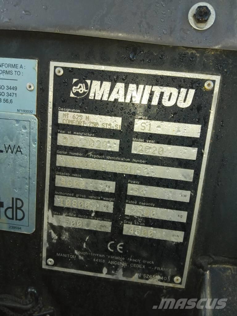 Manitou MT 625 Teleskopické manipulátory
