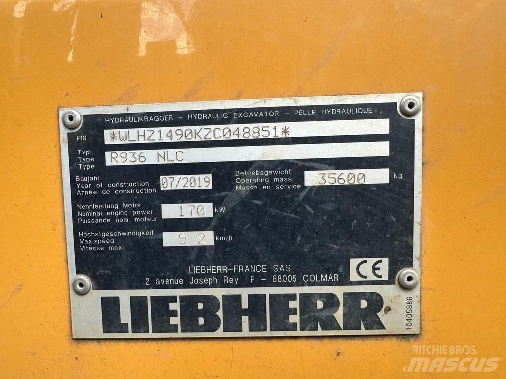 Liebherr R936 NLC Pásová rýpadla