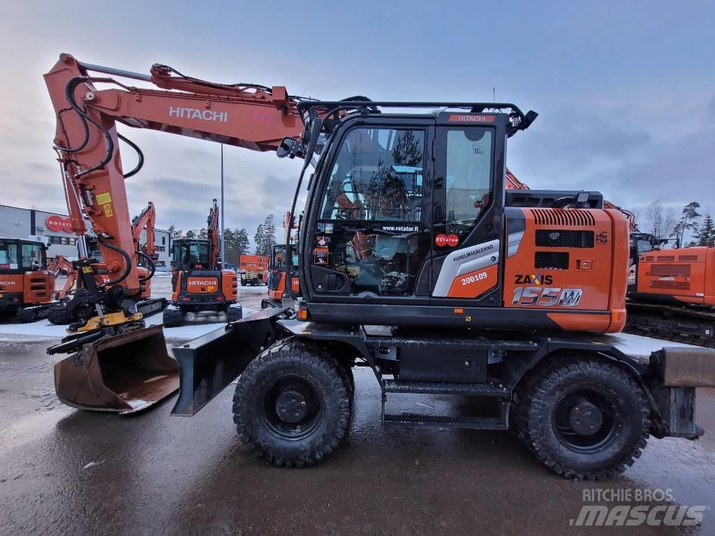 Hitachi ZX155W-7 2P Kolová rýpadla