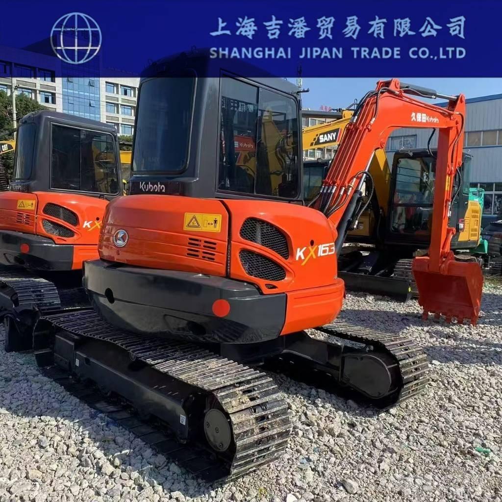 Kubota KX 163 Pásová rýpadla