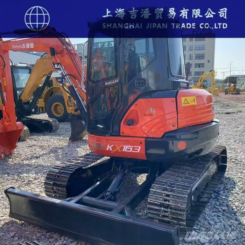 Kubota KX 163 Pásová rýpadla