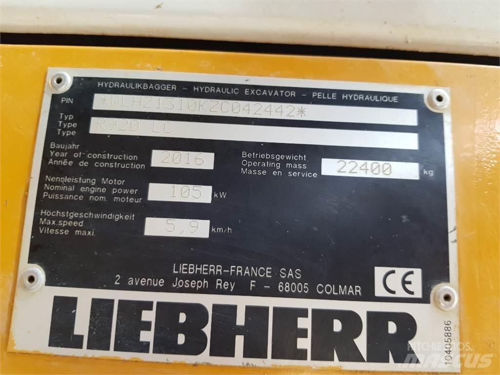 Liebherr R920 Pásová rýpadla