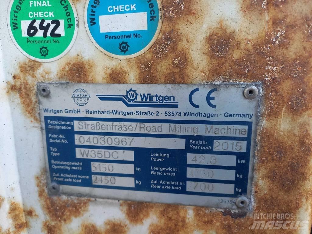 Wirtgen W 35 DC Recyklátory asfaltu