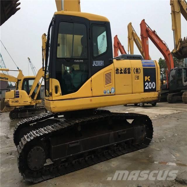 Komatsu pc200-7 Pásová rýpadla