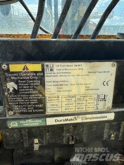 Hyster H 35 FT LPG vozíky