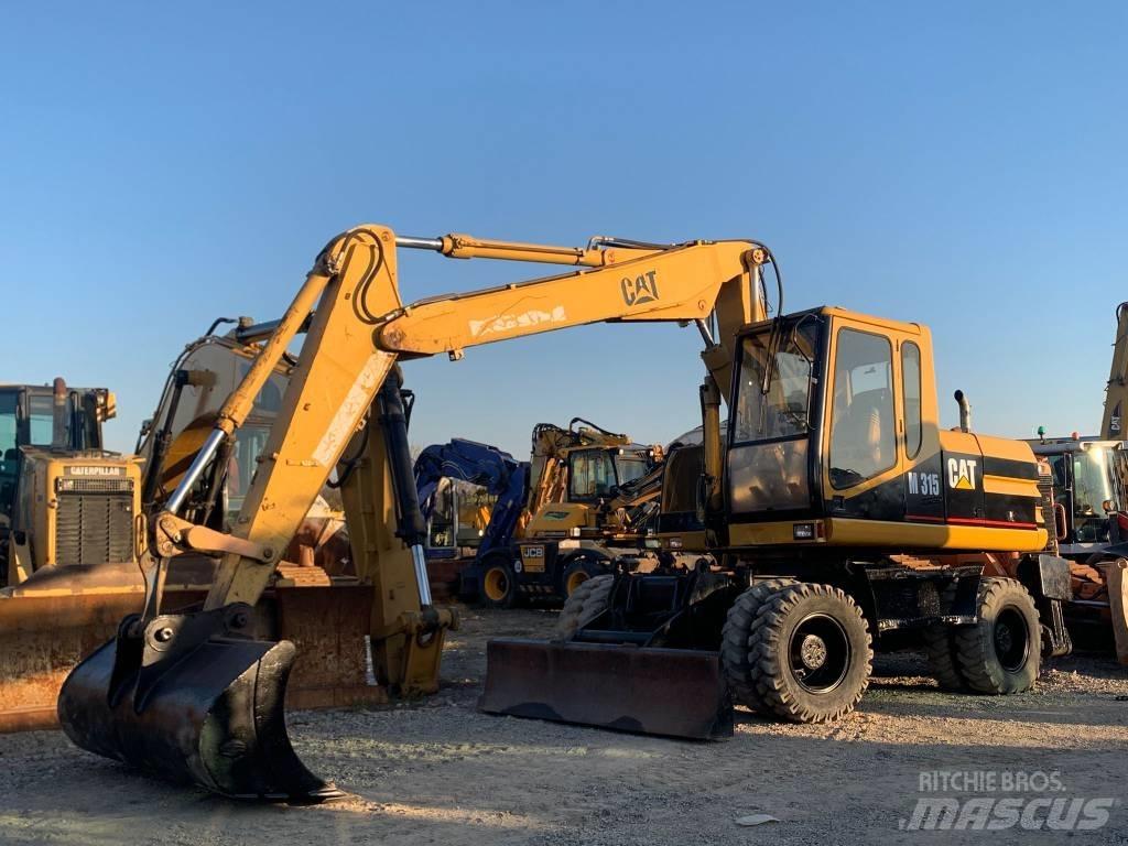 CAT M 315 Kolová rýpadla