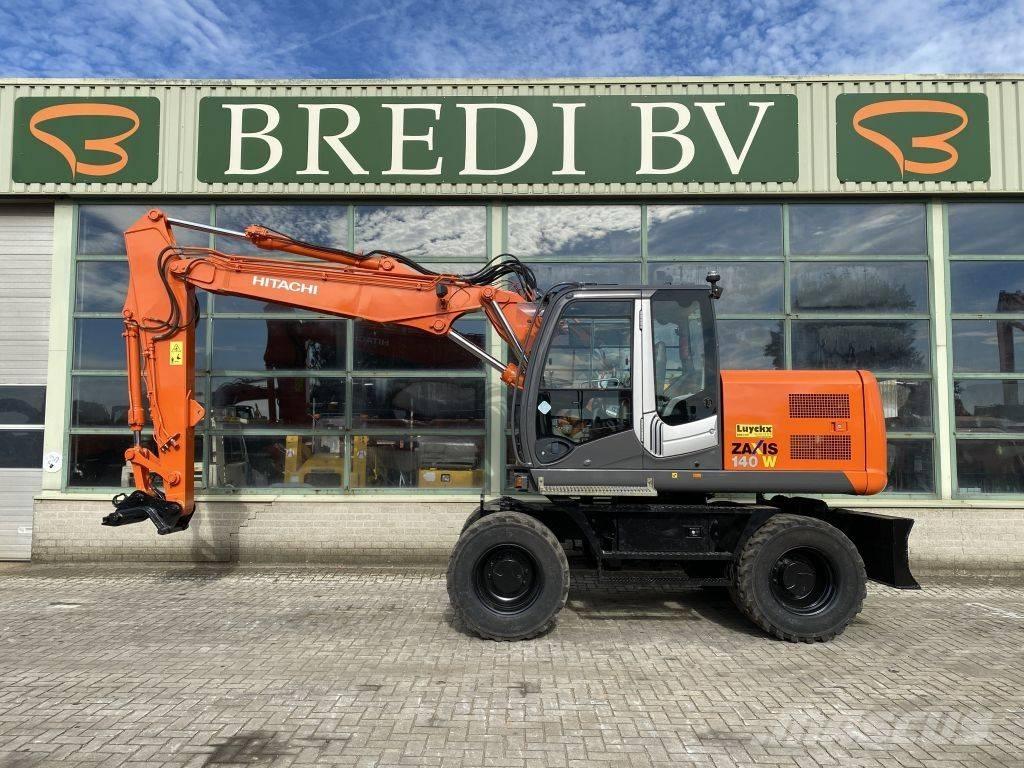 Hitachi ZX 140 W-3 Kolová rýpadla