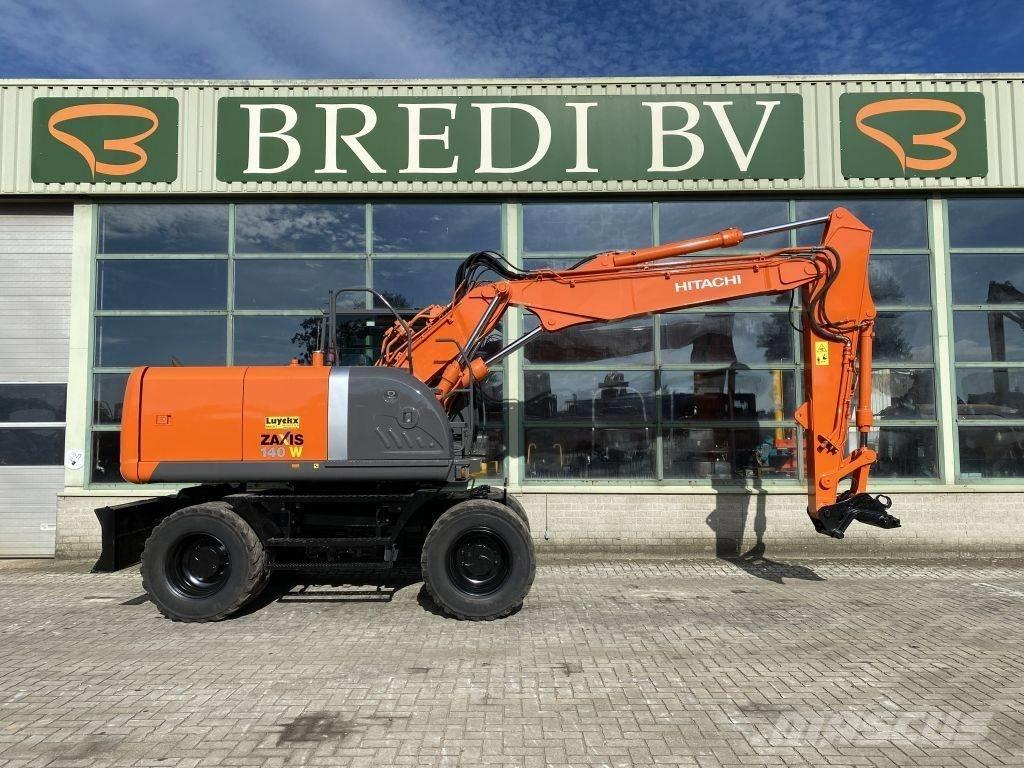 Hitachi ZX 140 W-3 Kolová rýpadla