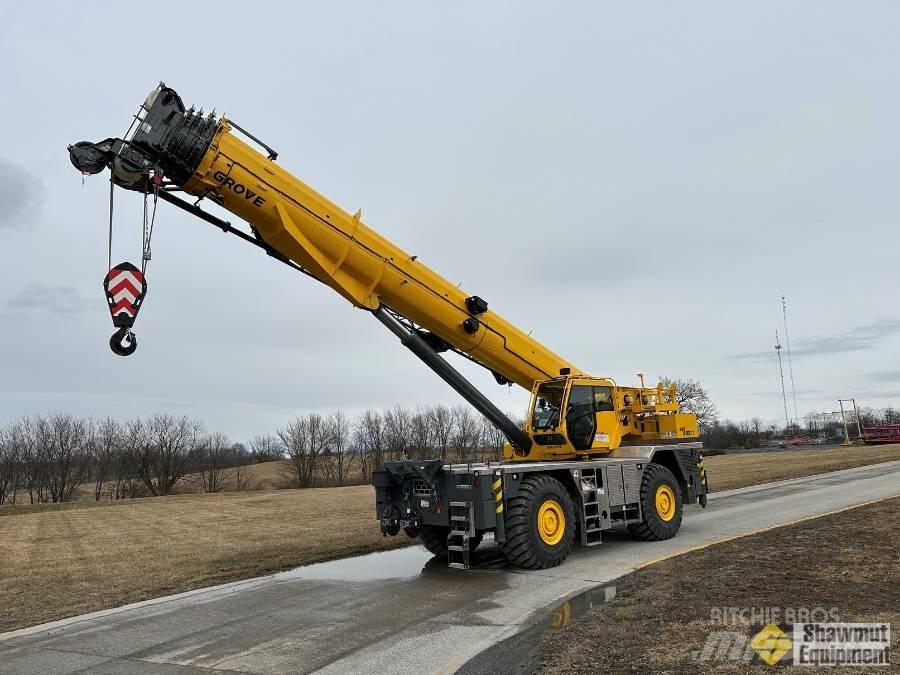Grove GRT 8100 Jeřáby pro těžký terén