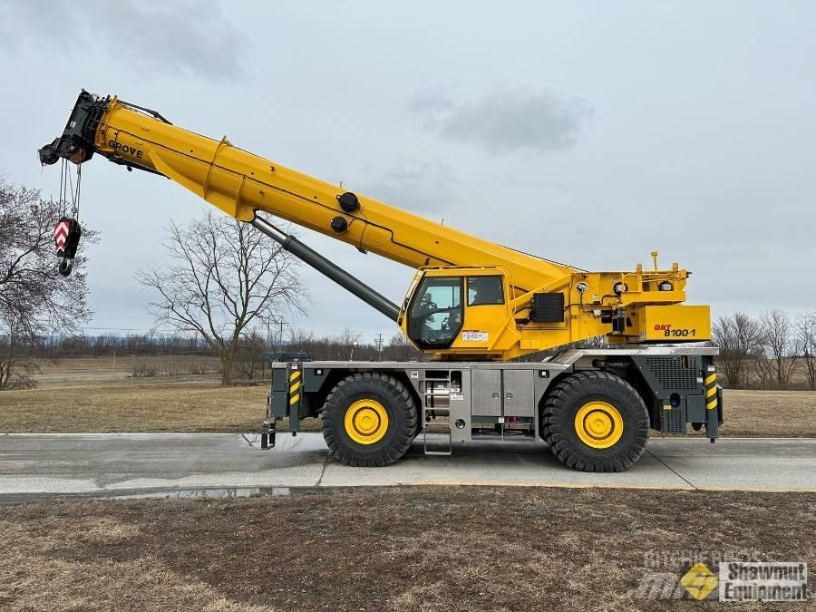 Grove GRT 8100 Jeřáby pro těžký terén