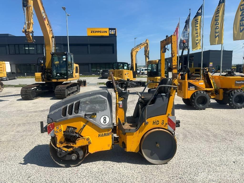 Hamm HD 8 VV Tandemové válce