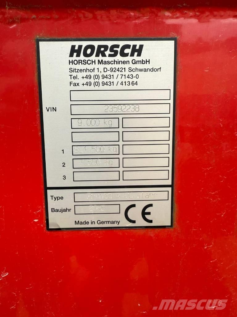 Horsch Pronto 4 DC Mechanické secí stroje