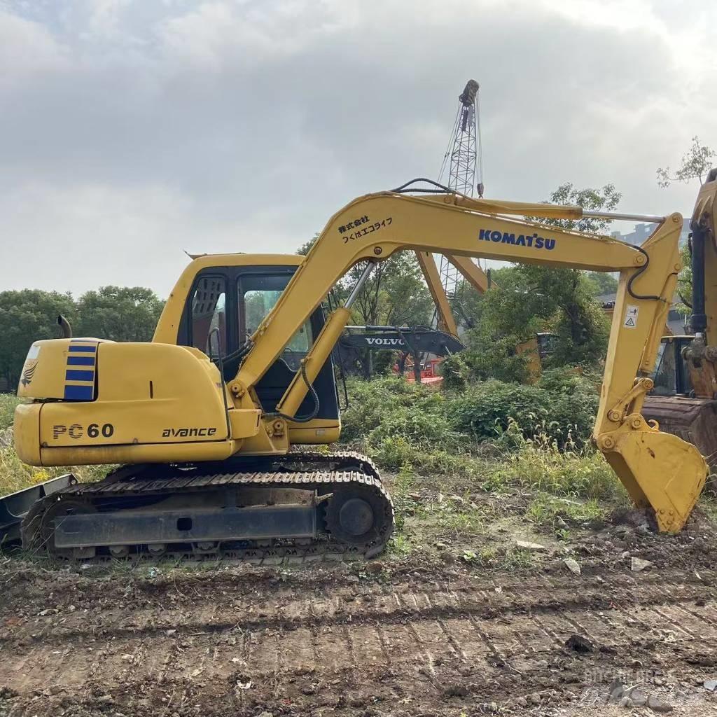 Komatsu PC 60 Pásová rýpadla