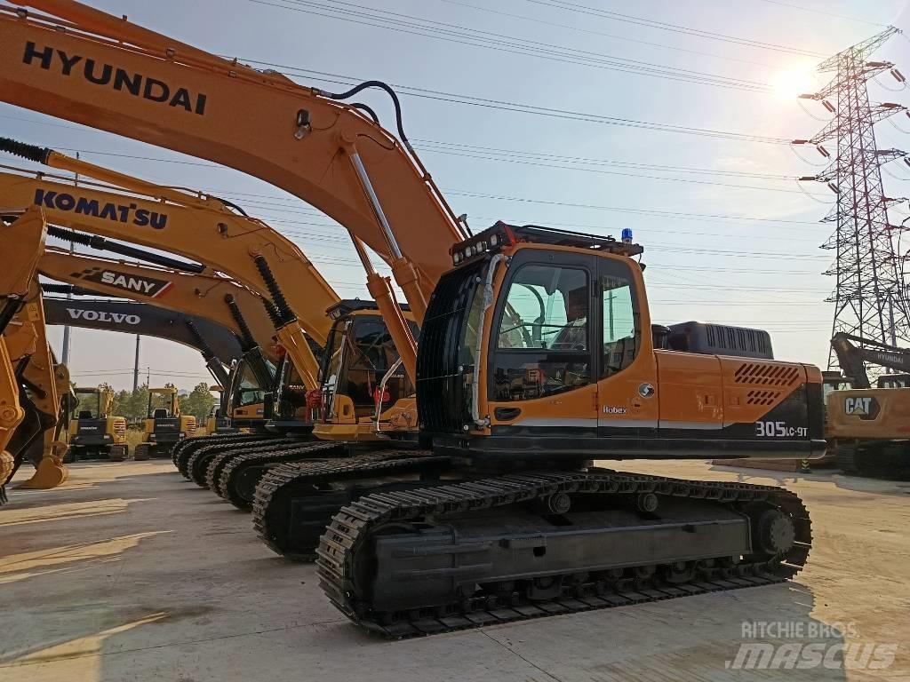 Hyundai 305 LC-9T Pásová rýpadla