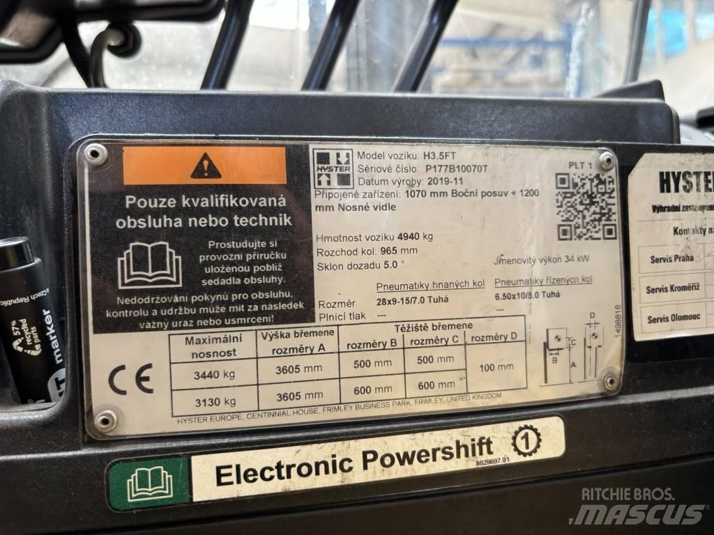 Hyster H3.5FT Dieselové vozíky