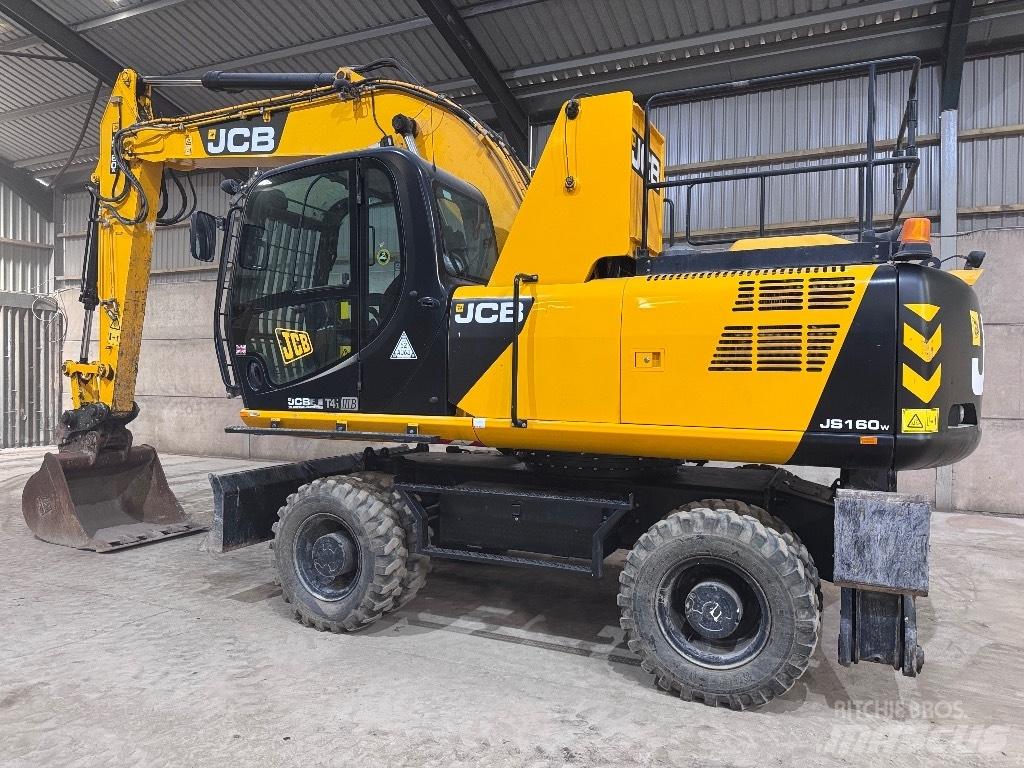 JCB JS 160 W Stroje pro manipulaci s odpadem