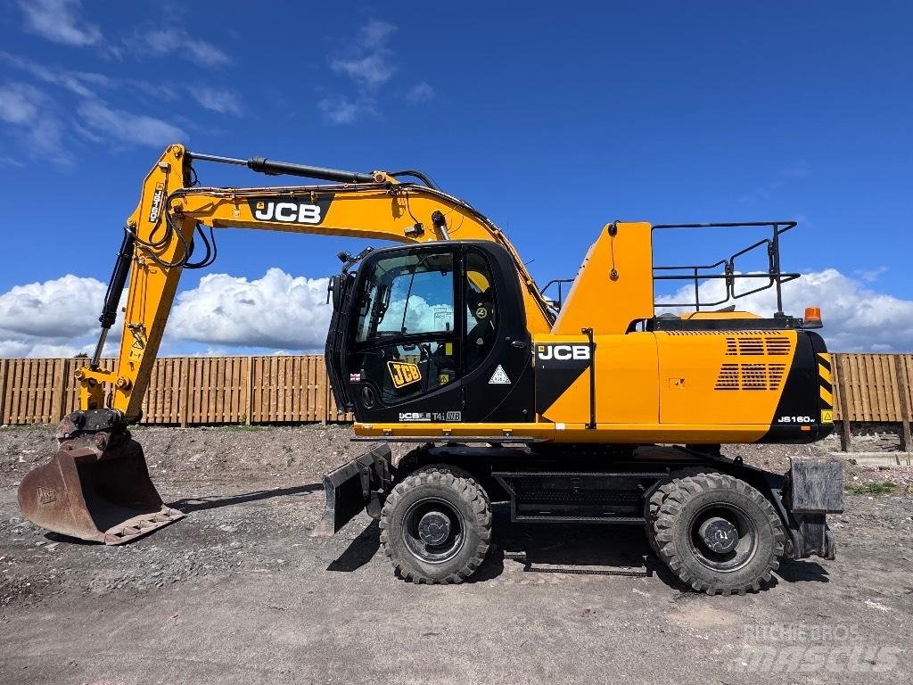 JCB JS 160 W Stroje pro manipulaci s odpadem