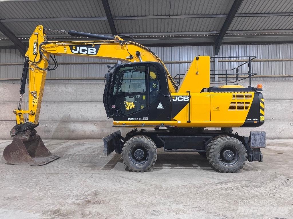 JCB JS 160 W Stroje pro manipulaci s odpadem