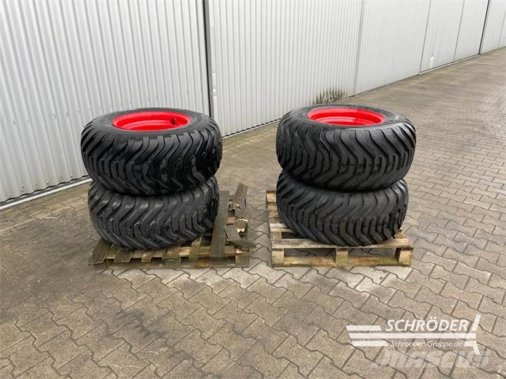 2X 380/55-17 Pneumatiky, kola a ráfky