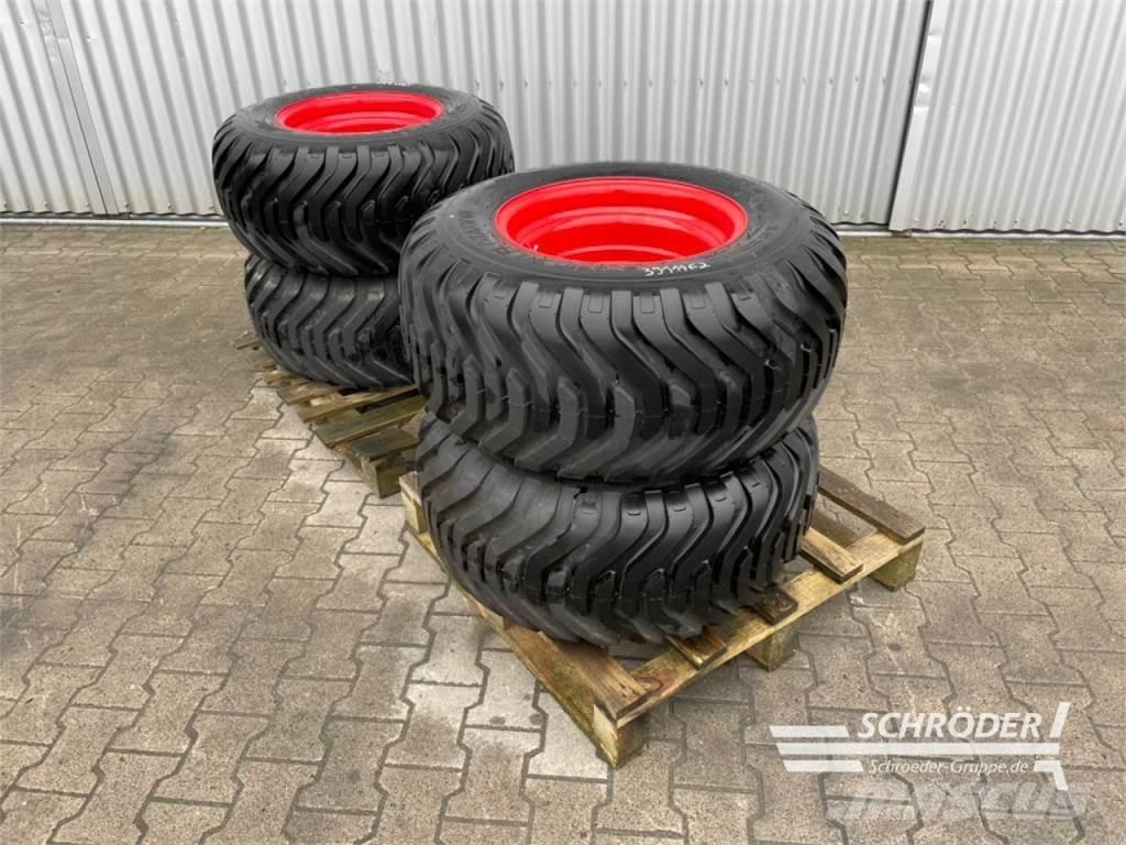  2X 380/55-17 Pneumatiky, kola a ráfky