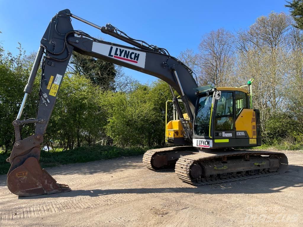 Volvo ECR 235 Pásová rýpadla