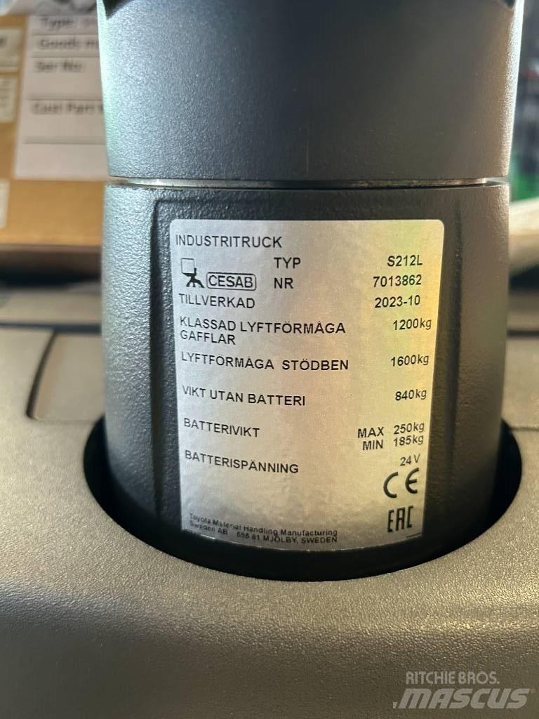 Cesab S 212 L Ručně vedené vysokozdvižné vozíky