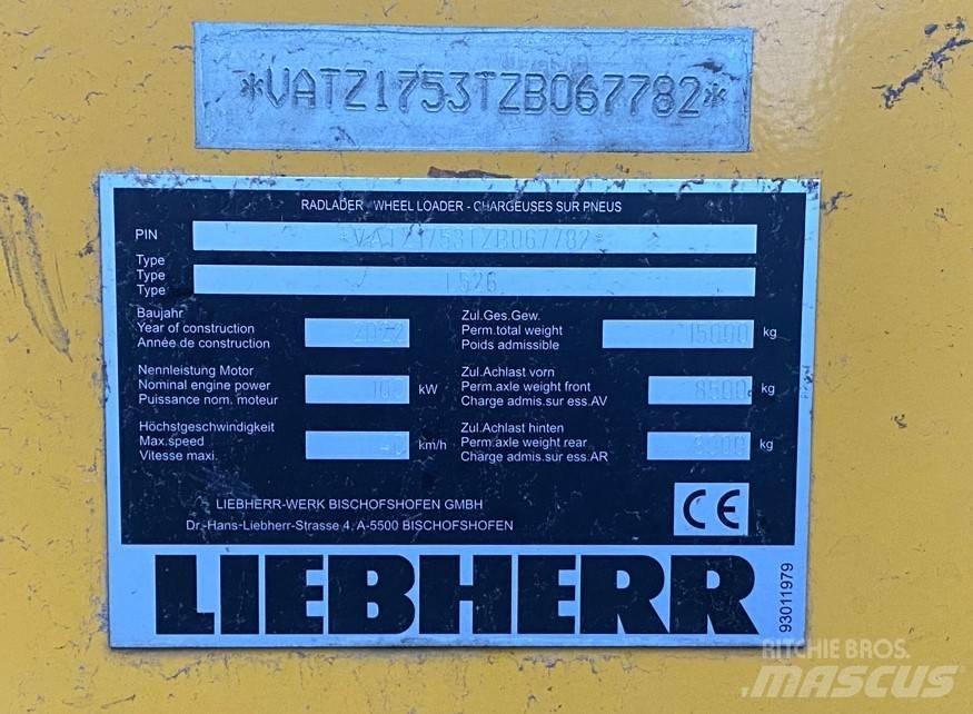 Liebherr L 526 Kolové nakladače