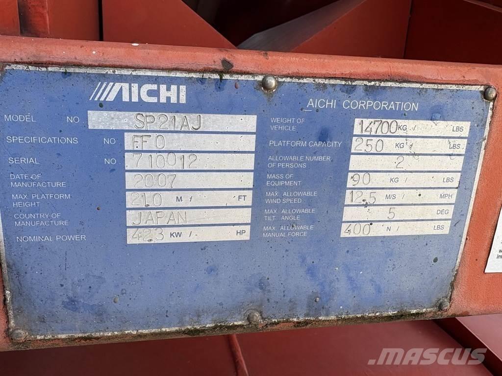 Aichi Sp21aj Teleskopické plošiny