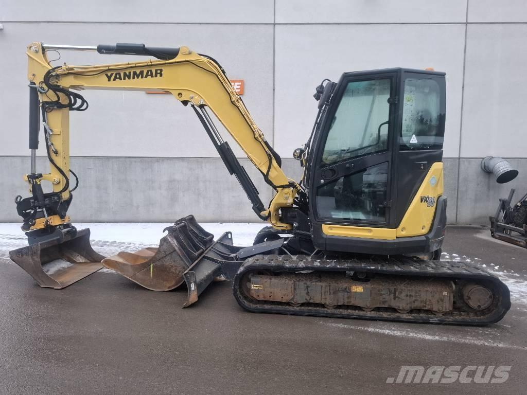 Yanmar Vio 80-1A Midi rýpadla 7t - 12t