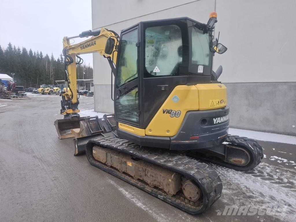 Yanmar Vio 80-1A Midi rýpadla 7t - 12t