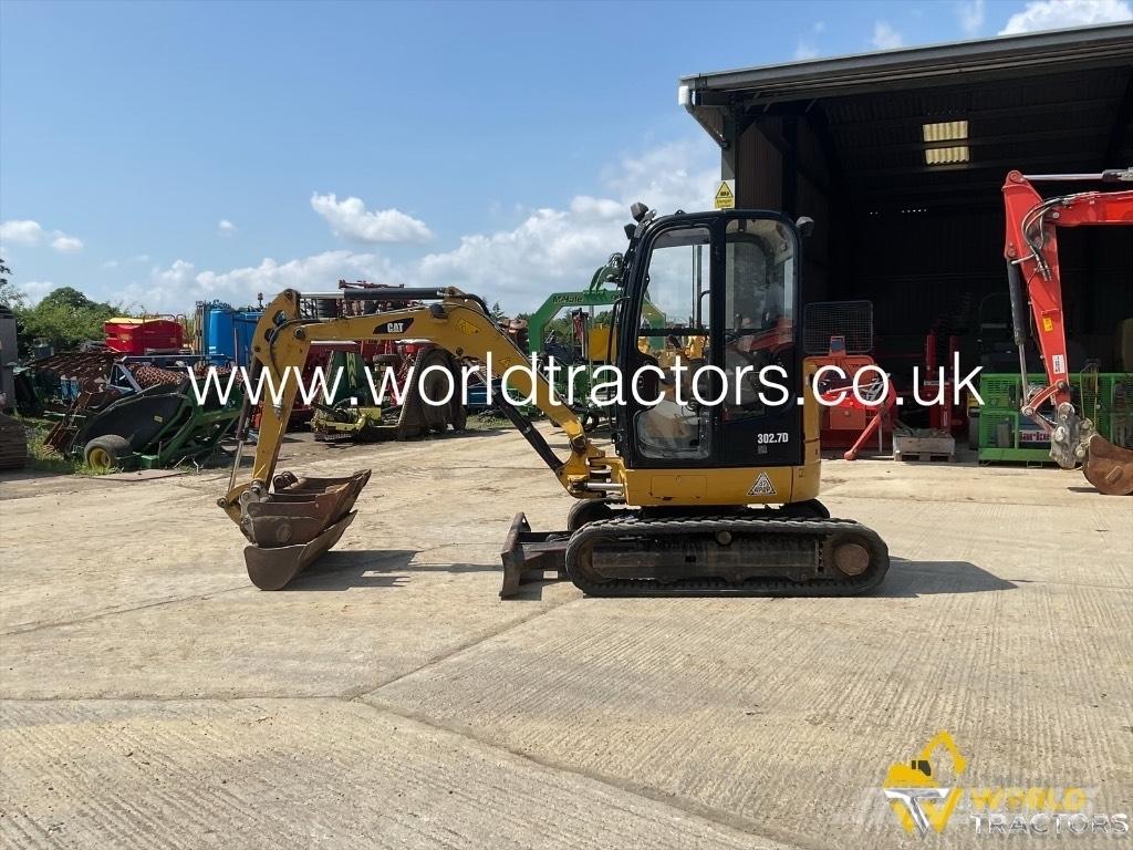 CAT 302.7 D Mini rýpadla < 7t