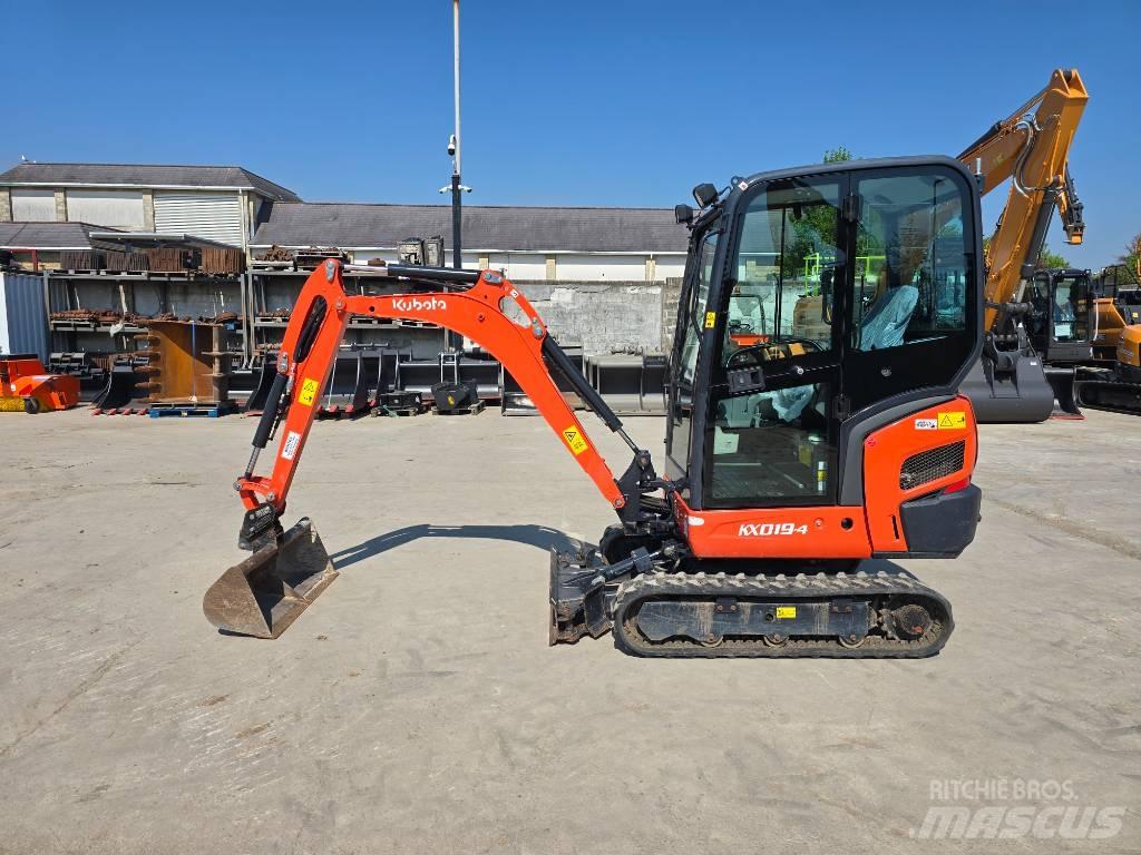 Kubota KX 019-4 Mini rýpadla < 7t