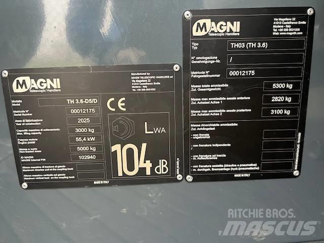 Magni TH 3.6 | 2025 Teleskopické manipulátory