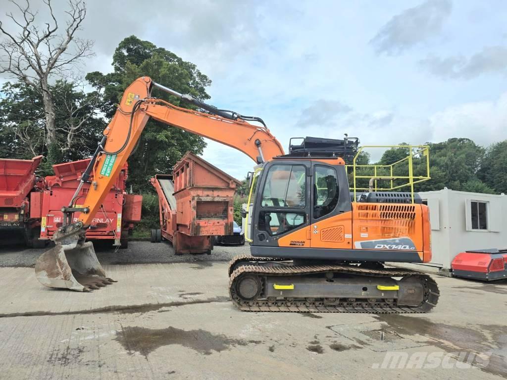 Doosan DX 140 LC Pásová rýpadla