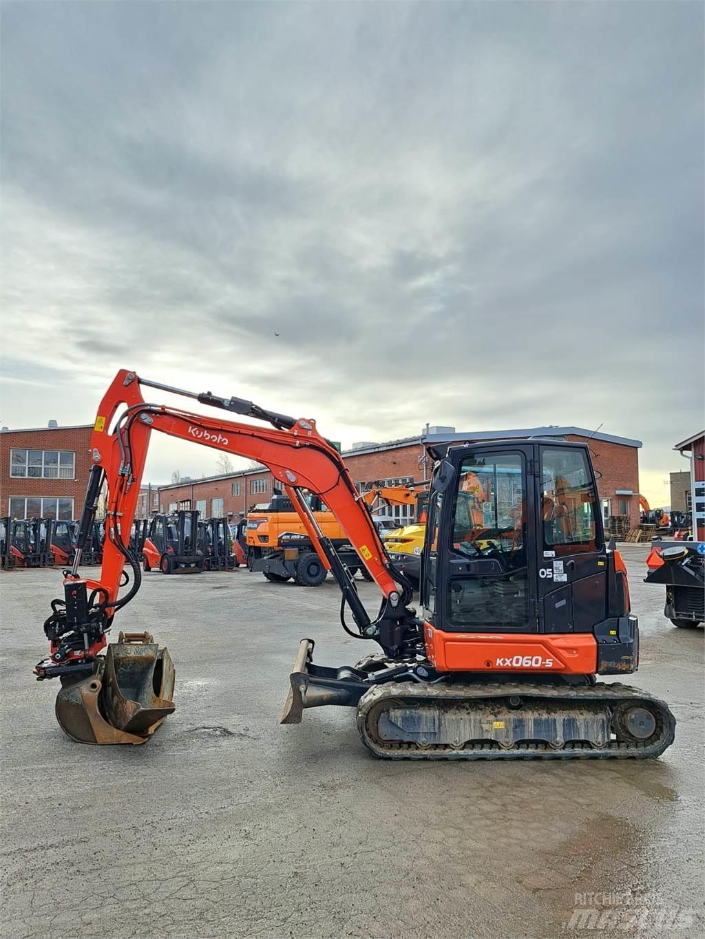 Kubota KX060-5 Mini rýpadla < 7t