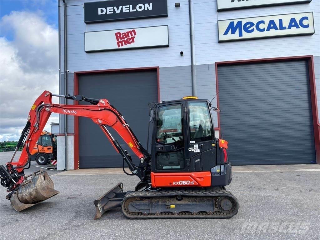 Kubota KX060-5 Mini rýpadla < 7t