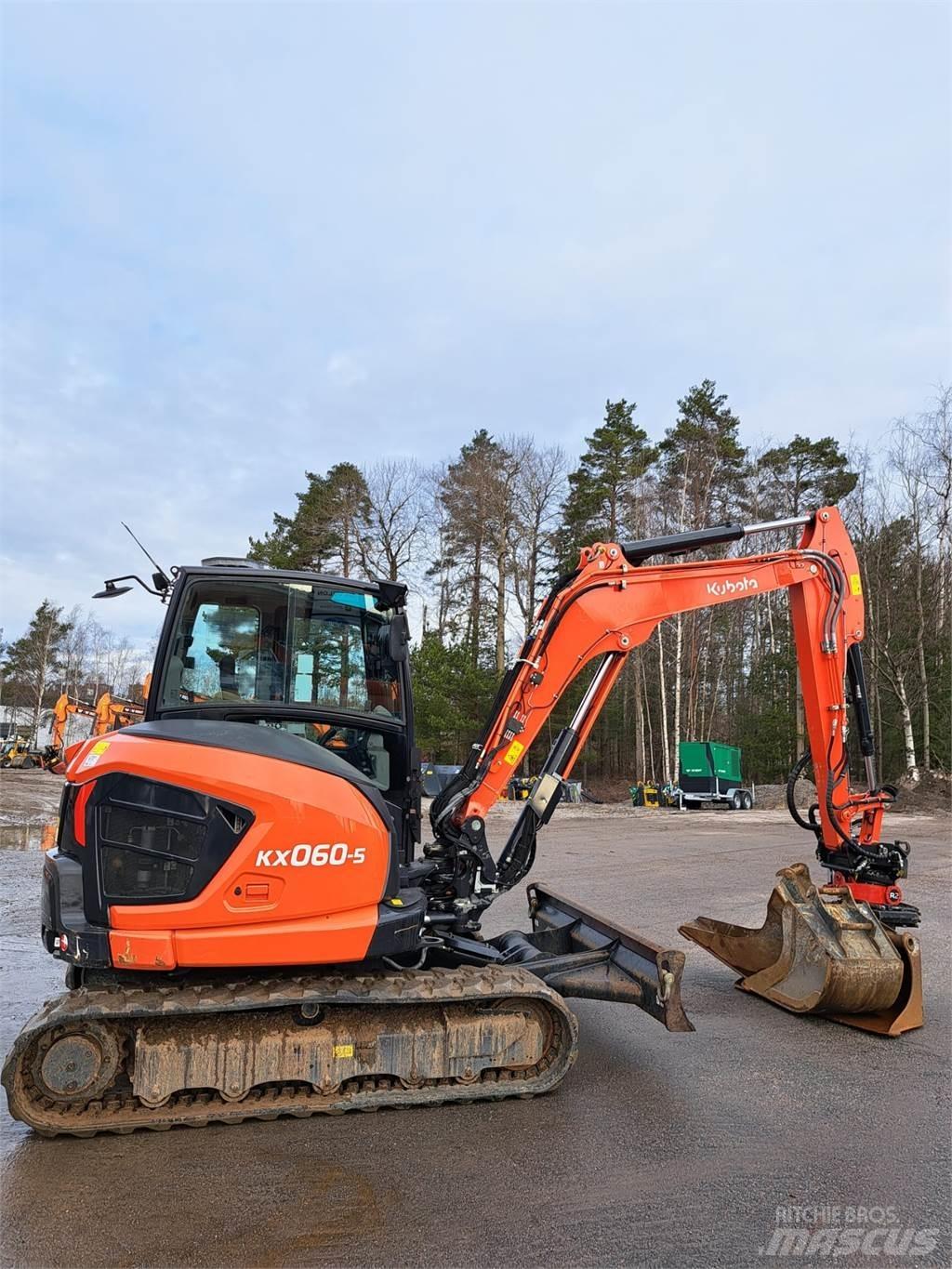 Kubota KX060-5 Mini rýpadla < 7t