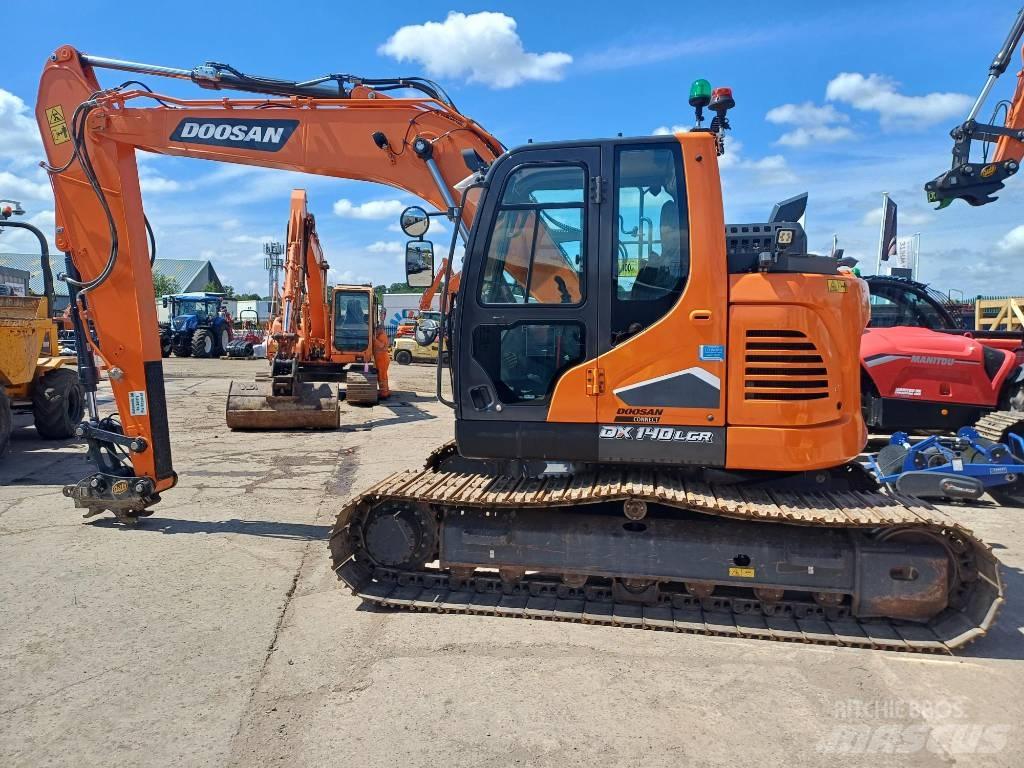 Doosan DX140LC-7K Pásová rýpadla