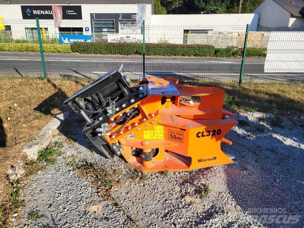 Westtech CL 320 Těžební hlavy