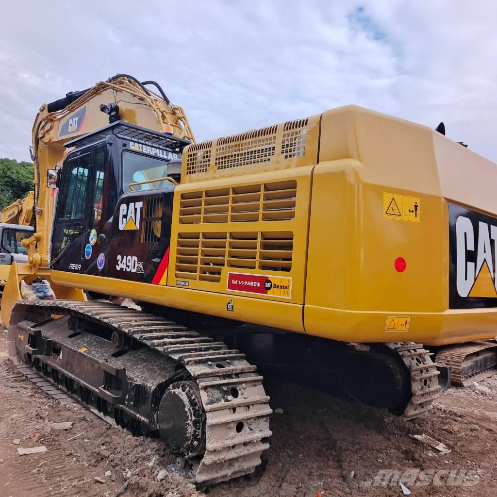 CAT 349 E Pásová rýpadla