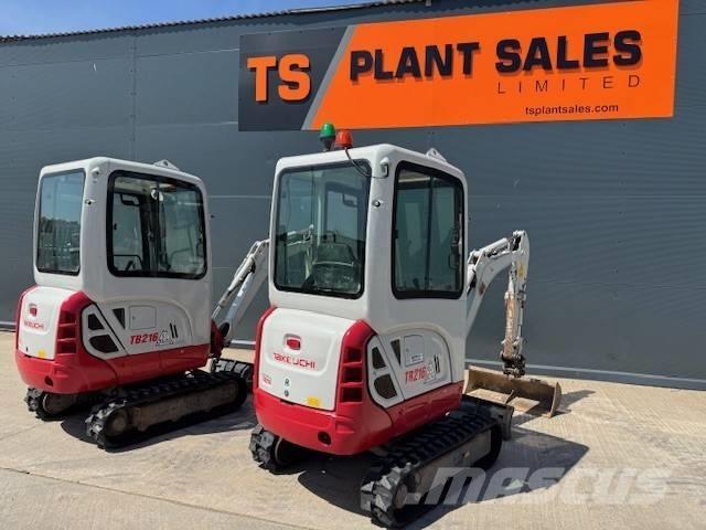 Takeuchi TB 216 Mini rýpadla < 7t