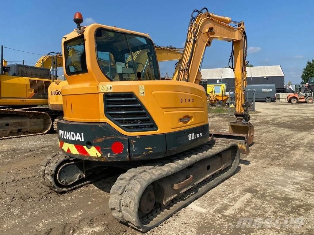 Hyundai R 80 CR-9A Midi rýpadla 7t - 12t