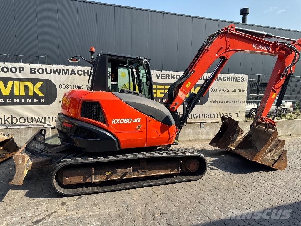 Kubota KX 80-4 Midi rýpadla 7t - 12t